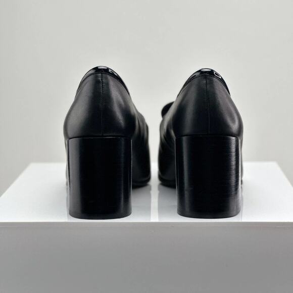 Antonio Melani Hale Black heeled block Mary Jane shoe size 9.5 - Picture 4 of 10